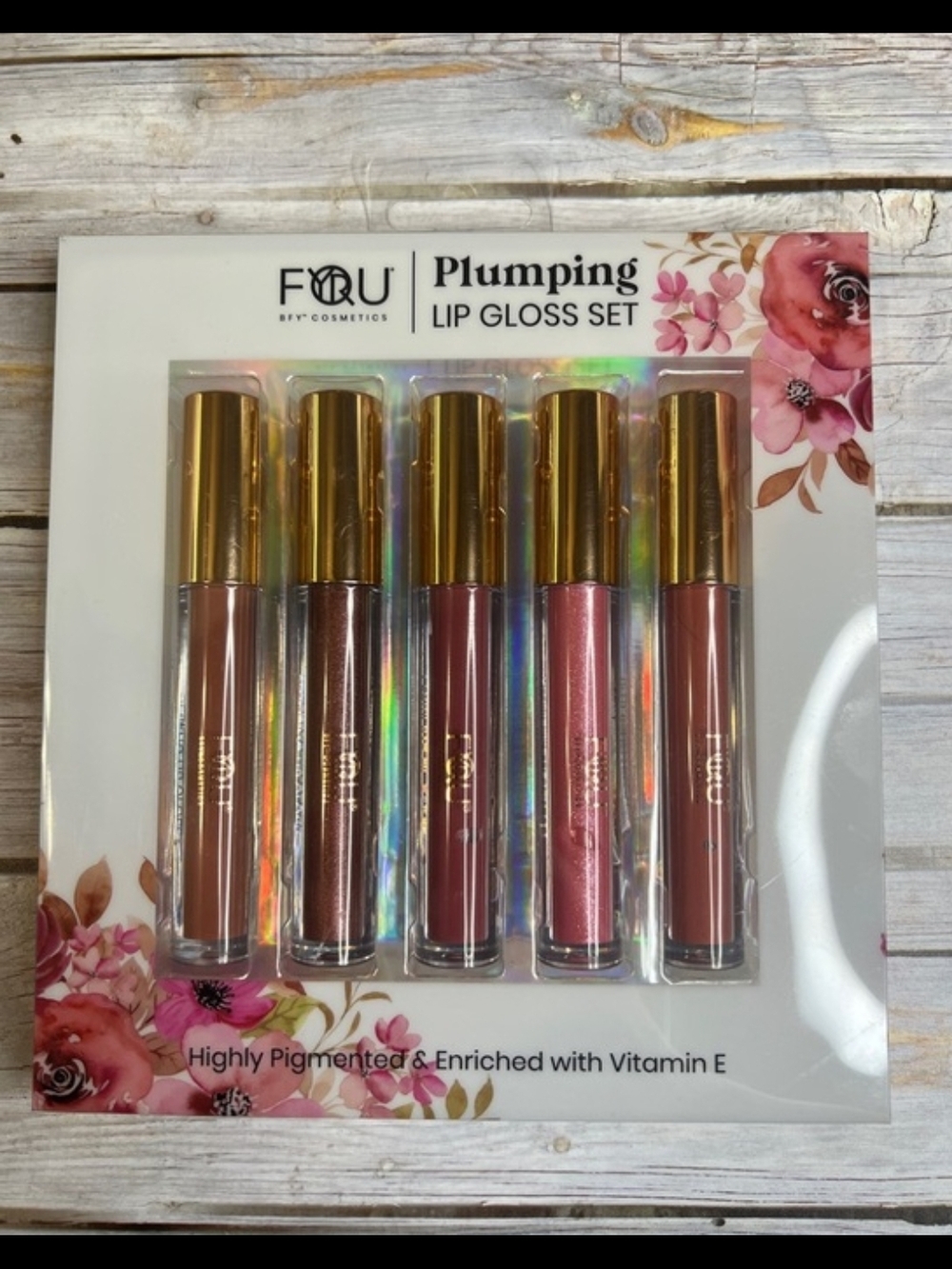 Plumping Lip Gloss Set – Pink & Neutral Multi-Pack